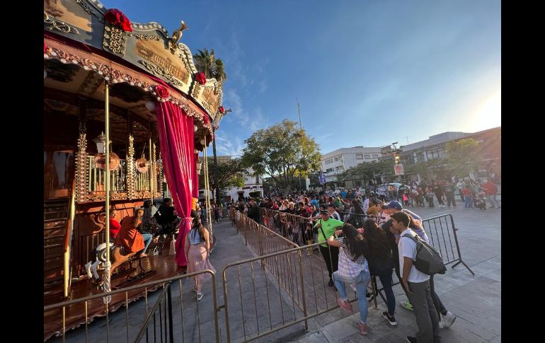 Tan solo el Carrusel ubicado en el Jardín Reforma recibió a 20 mil personas. EL INFORMADOR / ARCHIVO