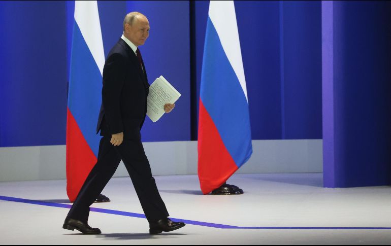 Putin acusa a Occidente de lanzar 