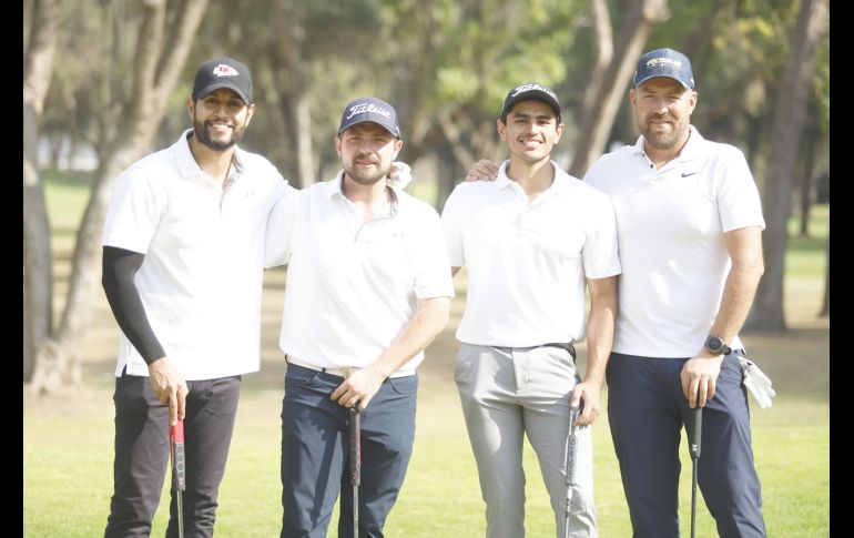 Guillermo Cossio, Habib Yunes, Jesús Enrique Gómez y Guillermo Vega. GENTE BIEN JALISCO/Claudio Jimeno