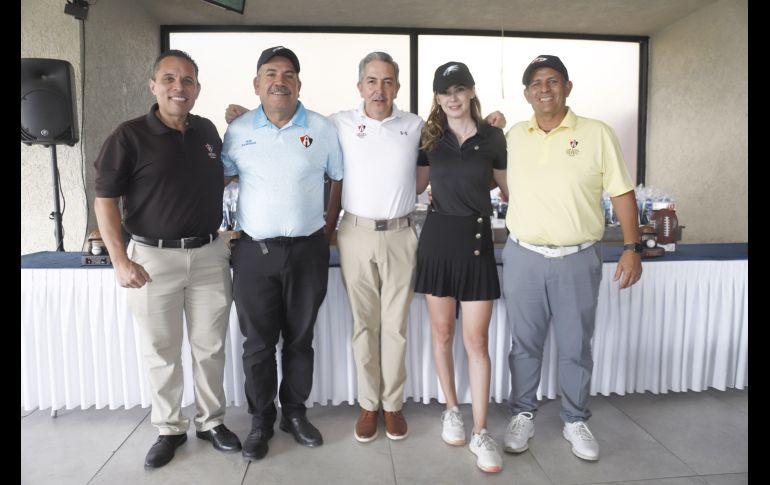 Antonio Sarabia, David Mercado, Eduardo Lozano, Melody Villasana y Andrés Castellanos. GENTE BIEN JALISCO/Claudio Jimeno
