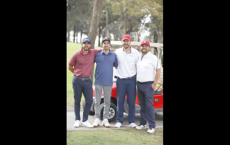 Daniela Torres, Juan Pedro Gortázar, Fernando de Abadía y Yannick Portillo. GENTE BIEN JALISCO/Claudio Jimeno