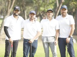 Guillermo Cossio, Habib Yunes, Jesús Enrique Gómez y Guillermo Vega. GENTE BIEN JALISCO/Claudio Jimeno