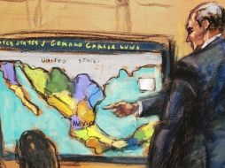 La Fiscalía de EE.UU. basó su acusación a García Luna en varios testimonios, incluidos los de narcos mexicanos. REUTERS