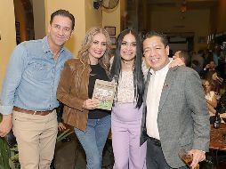 Alexis Meza, Zaira Miramontes, Leslie Angeles y Luciano Sandoval. GENTE BIEN JALISCO/Christian Pérez