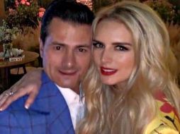 Enrique Peña Nieto y Tania Ruiz. ESPECIAL