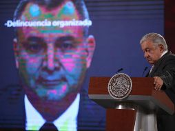 López Obrador aseguró que el Senado estadounidense quiere obtener informes sobre la relación de agencias antidrogas con García Luna. SUN/G. Espinoza