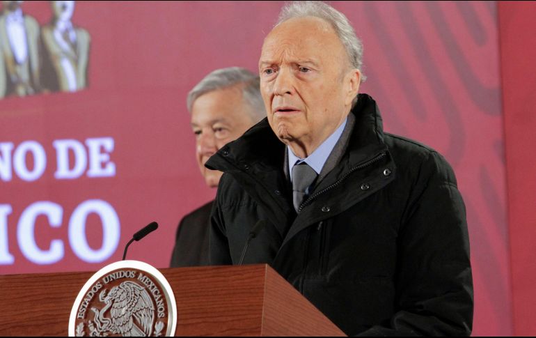 Gertz Manero había sido sometido a una operación de espalda; López Obrador descartó cáncer del fiscal. NOTIMEX / ARCHIVO