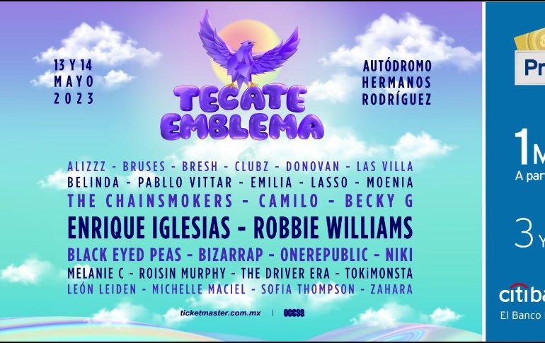 El Tecate Emblema será un festival libre de prejuicios. /CORTESÍA
