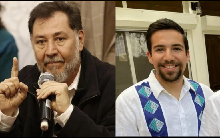 Luis Felipe Calderón, hijo del expresidente escribió unas palabras de apoyo a su padre a través de su cuenta de Twitter, lo que ocasionó que Gerardo Noroña le respondiera con un fuerte mensaje. SUN / ARCHIVO