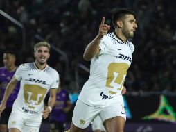 Eduardo Salvio abrió el camino a la victoria al minuto 50. IMAGO7/E. Reséndiz