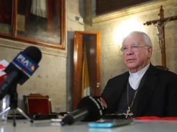 El Cardenal afirma que manifestarse es un derecho de los ciudadanos. EL INFORMADOR/ ARCHIVO