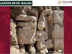 López Obrador destacó en su conferencia de prensa matutina los hallazgos de la cultura maya que se han revelado en los trabajos del tren. ESPECIAL/CAPTURA DE VIDEO