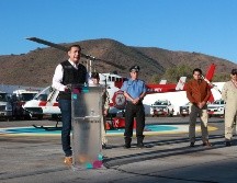 El helicóptero fue adquirido mediante un contrato de arrendamiento de 90 horas o 90 días por periodo, lo que ocurra primero, del 2021 al 2024. ESPECIAL/Gobierno de Tlajomulco