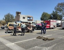 el accidente sucedió en la carretera Federal 80 en el crucero de Tlacuitapa en el Municipio de Lagos de Moreno. ESPECIAL
