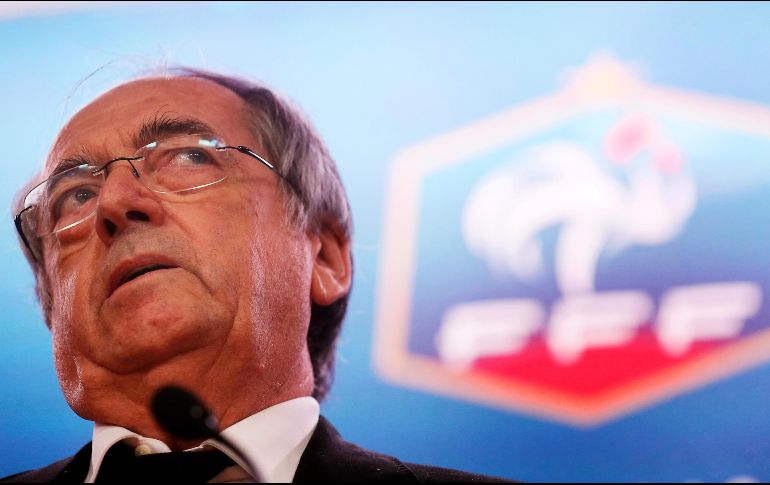 El ya expresidente Le Graët había quedado apartado de sus responsabilidades desde el 11 de enero; el elemento desencadenante entonces fue una entrevista a una emisora de radio en la que se mofó de Zinedine Zidane. EFE / ARCHIVO