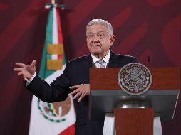 López Obrador consideró que el testimonio público de Felipe Calderón sobre el caso ayudaría mucho a informar a la población. EFE/S. Gutiérrez