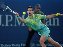 Djokovic se mostró más sólido para superarle concediendo solo un punto a su rival. AP / K. Jebreili