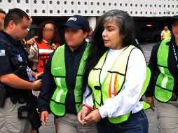 Sándra Ávila fue relacionada con un cargamento de nueve toneladas de cocaína encontrados en el puerto de Manzanillo. AFP/Archivo