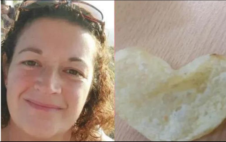 La mujer originaria de Londres mencionó que no sabía sobre dicho concurso que emitió la empresa, además antes de comerla envió una foto a sus amigos pues le parecía lindo hacerlo por ser el Día de San Valentín. ESPECIAL