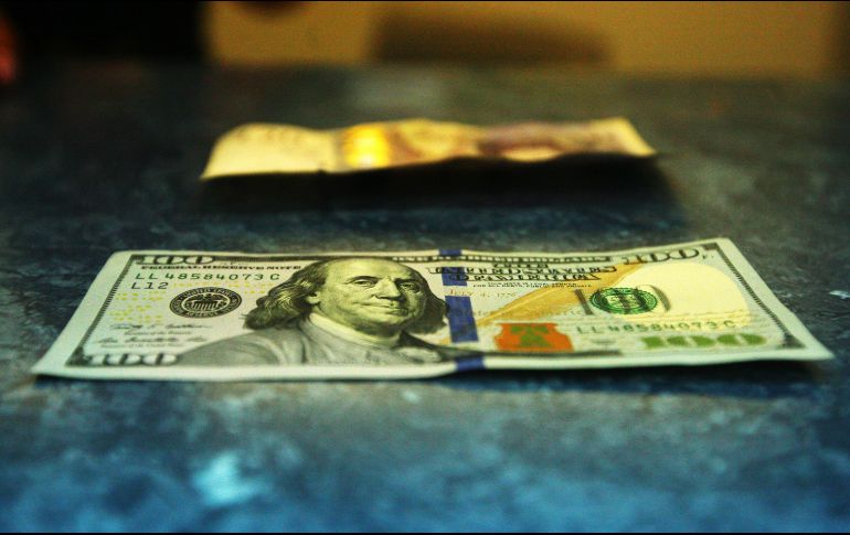 El tipo de cambio para hoy es de 18.17 por cada dólar, señala Banxico. EL INFORMADOR/ARCHIVO