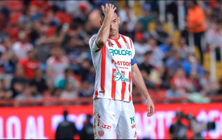 Necaxa solo tiene 8 puntos tras haberse disputado ya 9 partidos, situación preocupante para la escuadra dirigida por Andrés Lillini. IMAGO7