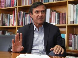 En entrevista con Ciro Gómez Leyva, Edmundo Jacobo confirmó que a partir de este jueves ya no labora en el INE tras 14 años en el puesto. SUN/ARCHIVO