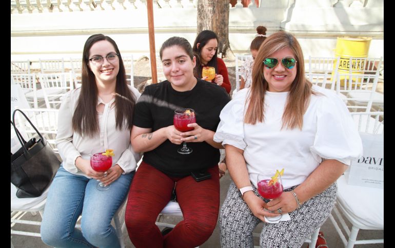 Edith Galindo, Blanca Ocampo y Samantha Morales. GENTE BIEN JALISCO/Tony Martínez