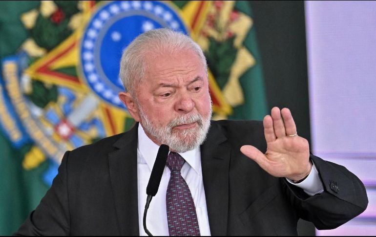 Lula busca crear un grupo de países para mediar entre Rusia y Ucrania. AFP