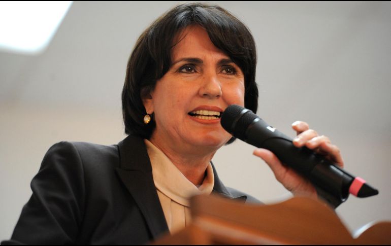 Patricia Mercado utilizó su participación en el Foro Global de Democracia Directa Moderna 2023 para hablar de la remoción de Edmundo Jacobo. EL INFORMADOR/ARCHIVO