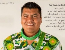 Santos de la Cruz Carrillo es abogado egresado del ITESO. Colaboró en defensas como la del sitio sagrado de Wirikuta en el desierto de San Luis Potosí. TWITTER/agdelcastillo