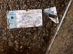 Las víctimas fueron aplastadas por la multitud que corrió despavorida hacia las salidas de la sala; en la imagen, un boleto del concierto aplastado. AP/L. Petracca