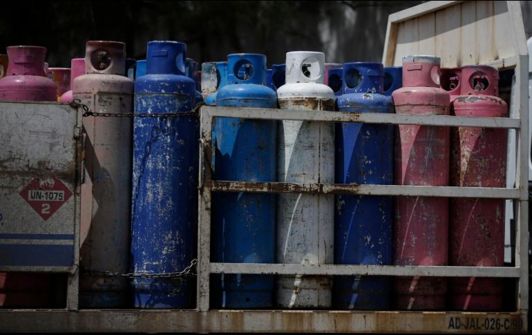 El promedio estimado a nivel nacional es de 20.21 por kilo en cada cilindro y 10.91 por litro en el estacionario. EL INFORMADOR / ARCHIVO