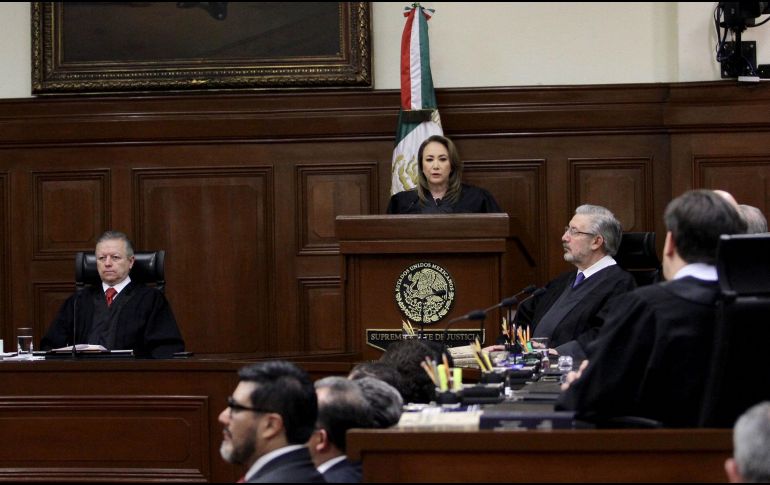 Una jueza federal suspendió de forma indefinida el estudio del amparo que promovió Yasmín Esquivel, ministra de la SCJN. NTX / ARCHIVO