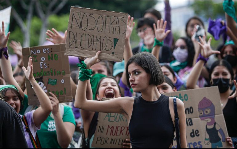Aborto legal y tipificación de violencia vicaria y ataques con ácido, temas pendientes en el Congreso de Jalisco. EL INFORMADOR/ CARLOS ZEPEDA