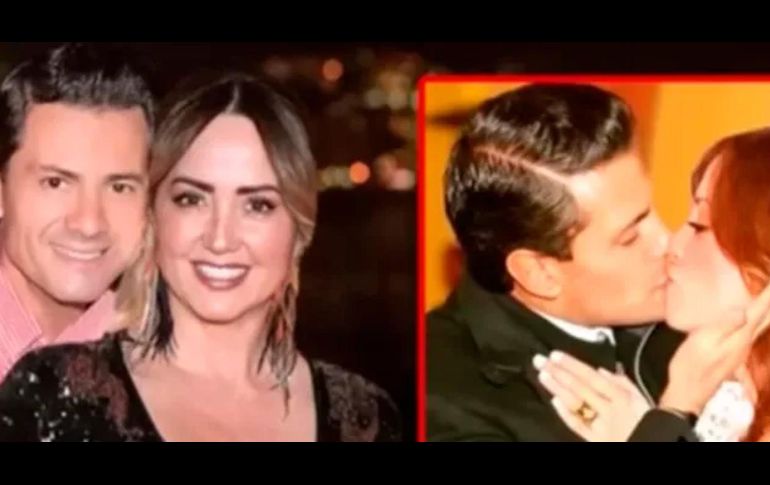 El fotomontaje fue mostrado por Andrea Legarreta en medio de carcajadas. ESPECIAL