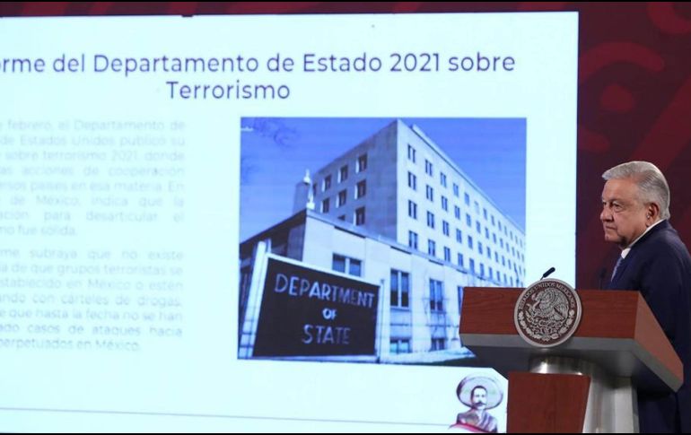 López Obrador señaló además que el próximo 19 de marzo recibirá a una delegación de legisladores estadounidenses. SUN/V. Rosas