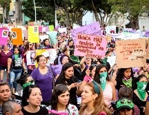 Este 8 de marzo se esperan en Guadalajara al menos tres manifestaciones en el Día Internacional de la Mujer. EL INFORMADOR/ ARCHIVO