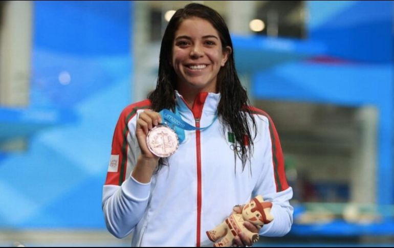 Alejandra Orozco, doble medallista olímpica, sigue cosechando éxito en el deportes. ESPECIAL