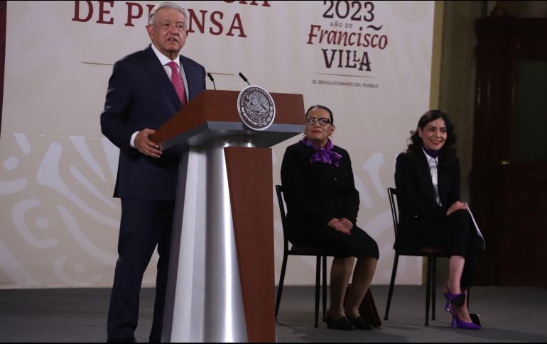 López Obrador habló sobre el caso de Pedro Carrizales en su conferencia de este miércoles. SUN/B. Fregoso