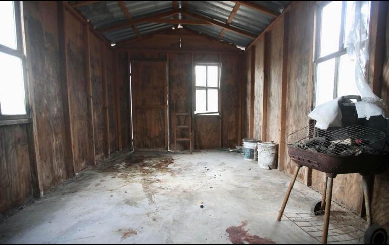 Al interior todavía se pueden observar manchas de sangre secas que habrían pertenecido a los cuatro ciudadanos estadounidenses secuestrados: Latavia Tay McGee, Shaeed Woodard, Zindell Brown y Eric James Williams. SUN / V. Rosas