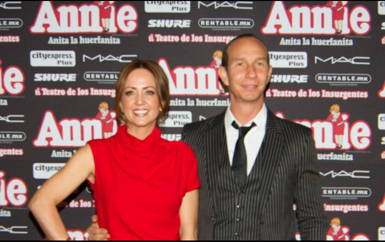 Luego de que Andrea Legarreta confesara la triste noticia de la separación, también confesó que su amor por Erick Rubín sigue intacto. NOTIMEX / ARCHIVO