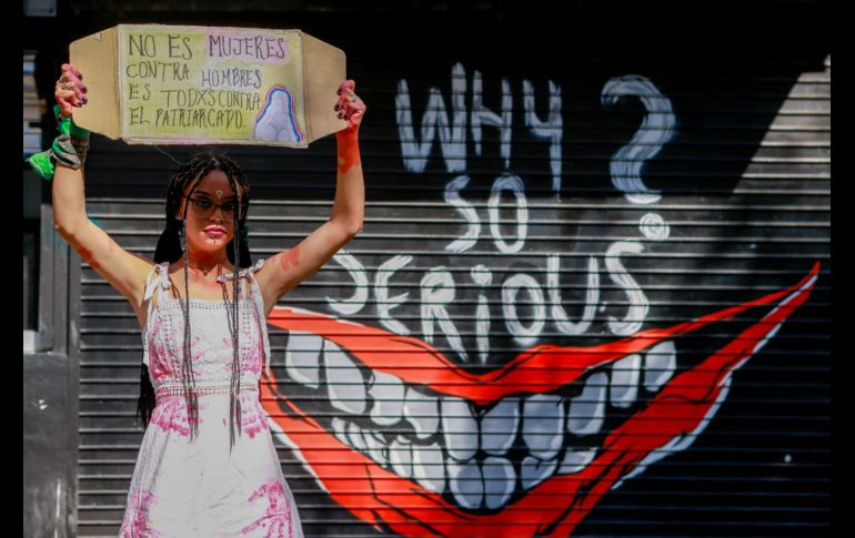 Este miércoles 8 de marzo de 2023, Día Internacional de la Mujer, movimientos feministas de la Zona Metropolitana de Guadalajara han salido a las calles por la lucha de las mujeres y la igualdad frente a los hombres. EL INFORMADOR / C. Zepeda