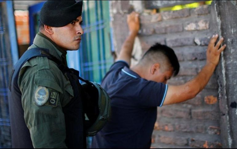El gobierno nacional anunció el envío de 1.400 uniformados a Rosario. REUTERS