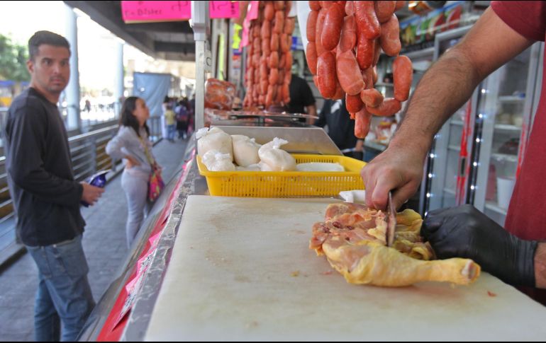 El Índice de Precios de la Canasta de Consumo Mínimo tuvo una variación mensual de 0.59% y anual de 7.86 por ciento. EL INFORMADOR/ARCHIVO