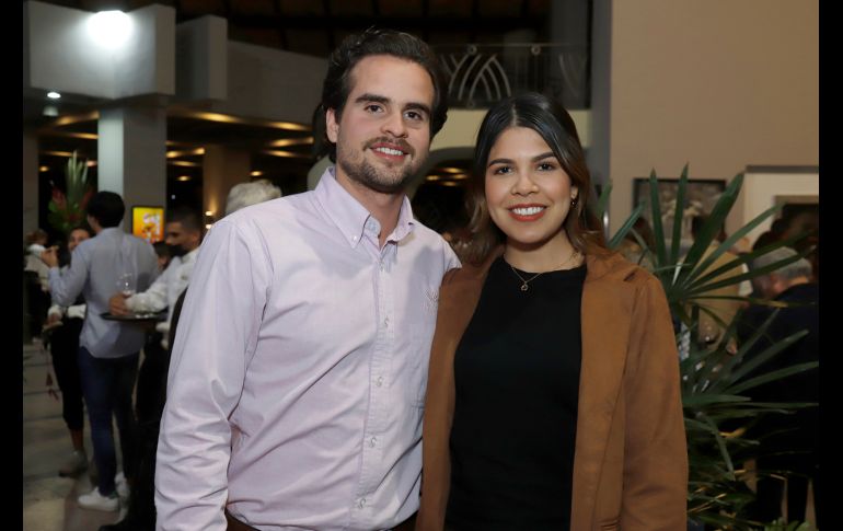 Juan Pablo Martínez y Mariana Ríos. GENTE BIEN JALISCO/Claudio Jimeno