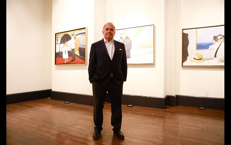 En una galería ubicada en la Colonia Colinas de San Javier se presentó esta colección que se compone de alrededor de 50 cuadros. EL INFORMADOR / C. Zepeda