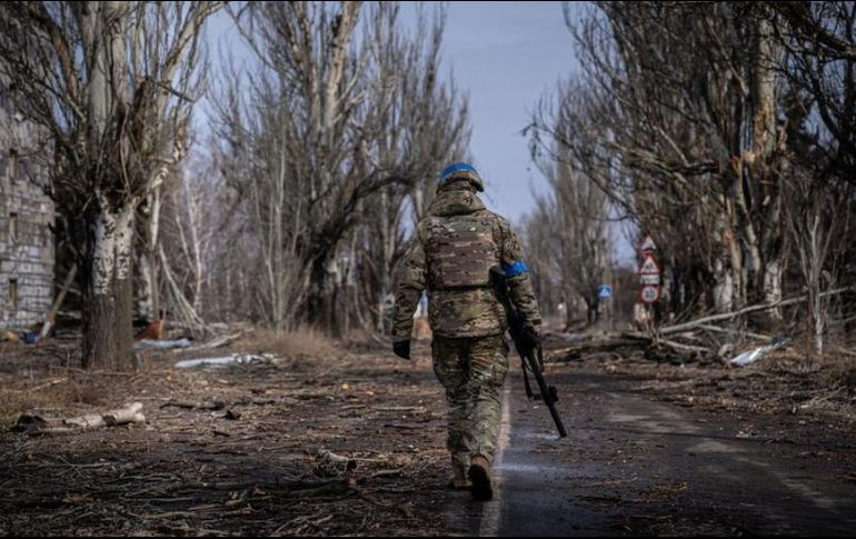 Rusia ha prácticamente destruido Bajmut en su intento de tomar la ciudad. GETTY IMAGES