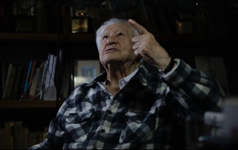 La familia de Ignacio López Tarso se encuentra turnándose para cuidarlo. NTX / ARCHIVO