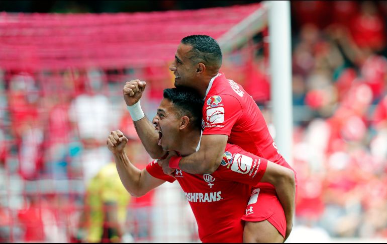 El Toluca se mantiene como uno de los fuertes en este torneo. EFE/A. Cruz