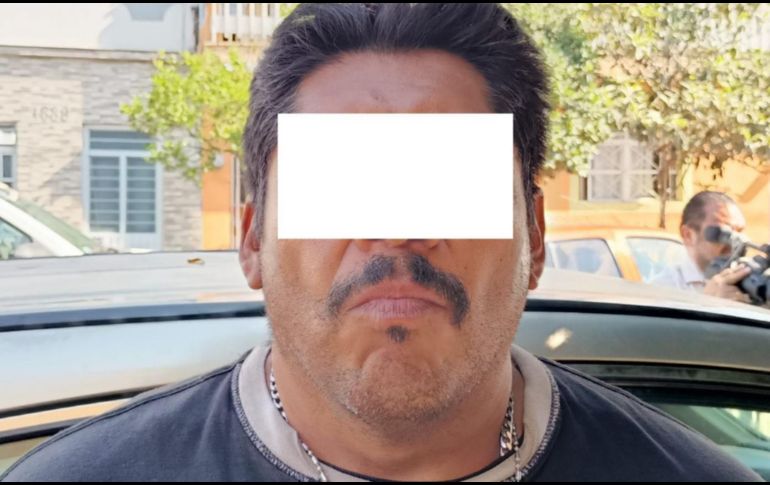 Raúl “N” de 43 años fue detenido por amenazar a su vecina con una navaja. ESPECIAL